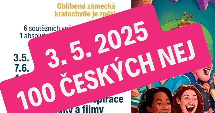 Zábavný kvíz na zámku Křinec | 100 českých nej