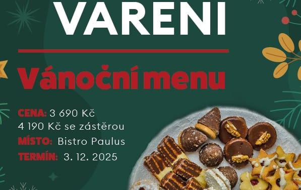 Škola vaření s Romanem Paulusem - Vánoční menu