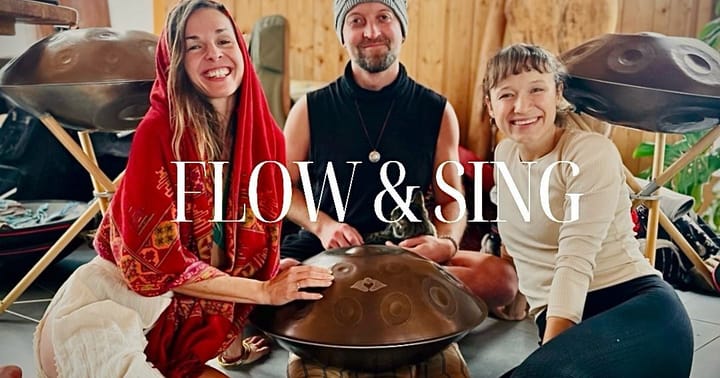 FLOW & SING s Yoga Libre a Maar ~ jóga a zpěv s handpanem