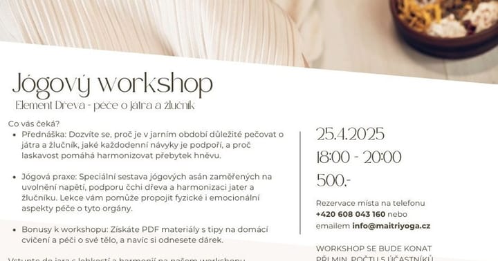 Workshop jaro