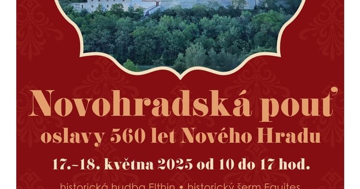 Novohradská pouť 2025