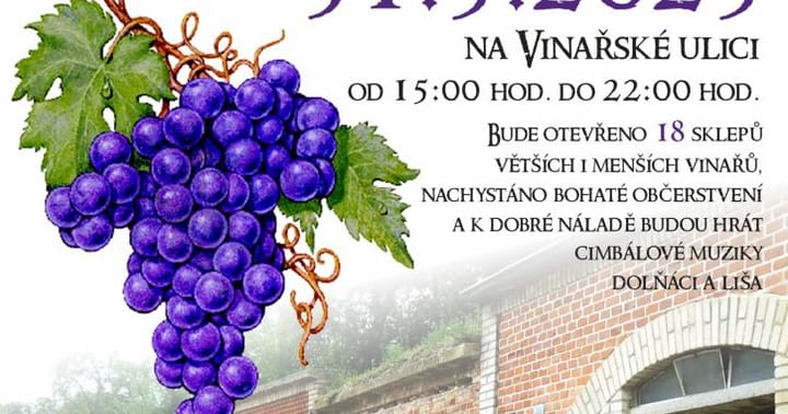 Otevřené sklepy v Polešovicích