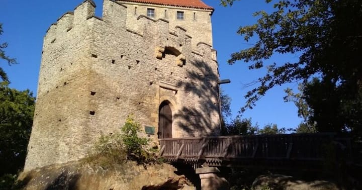 Venkovní úkrytová hra u Kokořína - O statečné Blance a duchu lovčího Janka