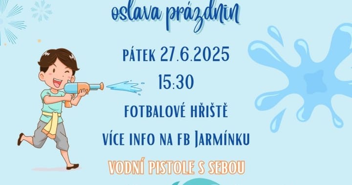 Vodní bitva aneb oslava prázdnin