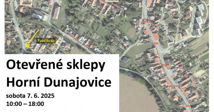 Otevřené sklepy v Horních Dunajovicích