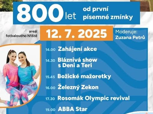 800 let obce Božice