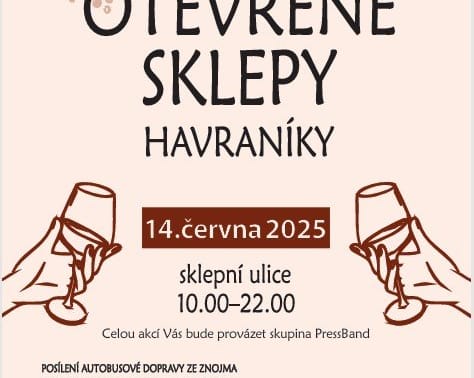 Červnové otevřené sklepy Havraníky
