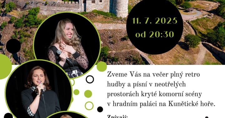 Retro recitál na Kunětické hoře