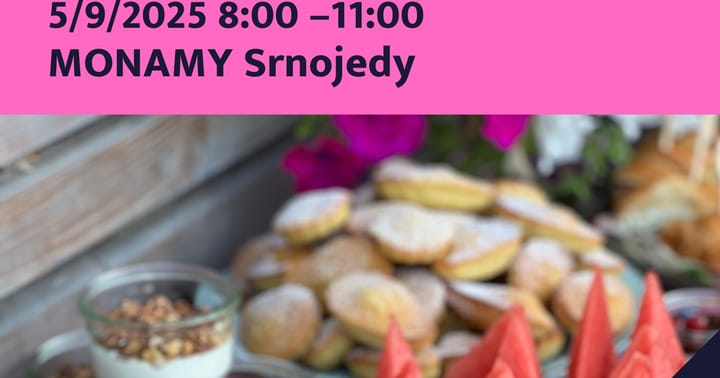 Narozeninová snídaně v Monamy