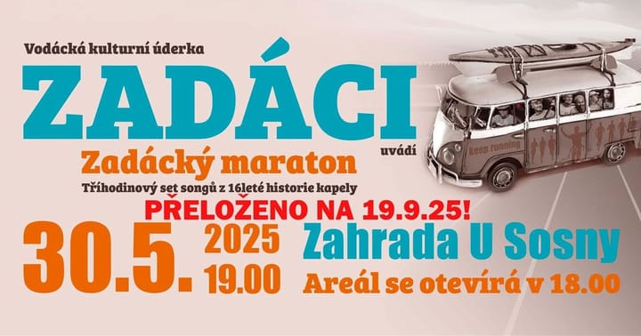 Zadáci uvádí Zadácký maraton