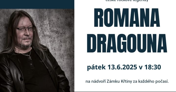 Koncert české rockové legendy Romana Dragouna