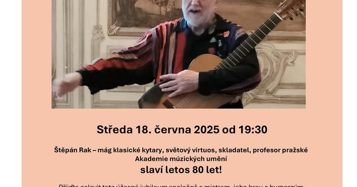 Štěpán Rak slaví 80 let