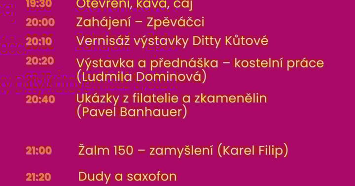 Noc kostelu Ctyri dvory