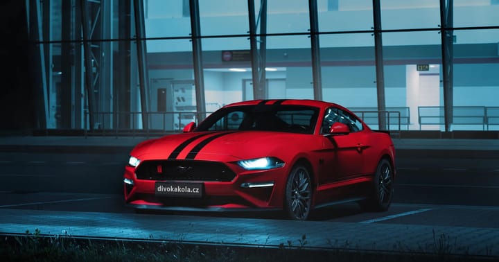 Dlouhodobý pronájem Mustangu – 3 hodiny nebo klidně celý víkend