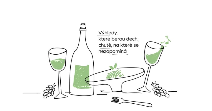 Stolování ve vinicích – Vinařství Lahofer