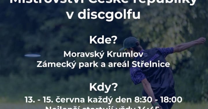 Mistrovství ČR v discgolfu – Moravský Krumlov