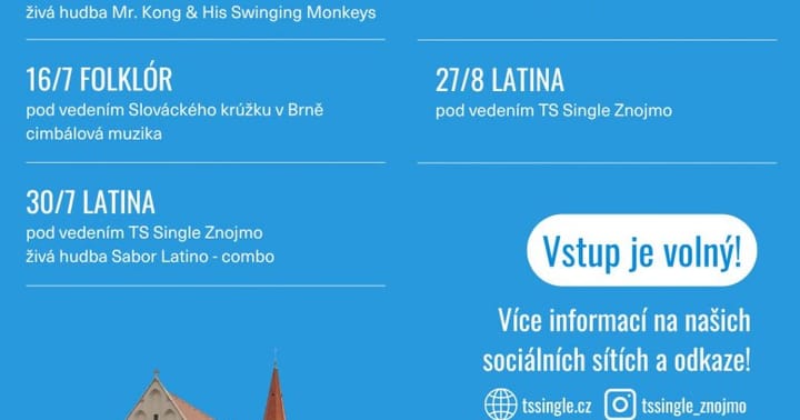 Folklórní tančírna v Hradní ulici