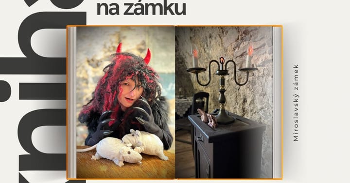 Strašidelné čtení na Miroslavském zámku