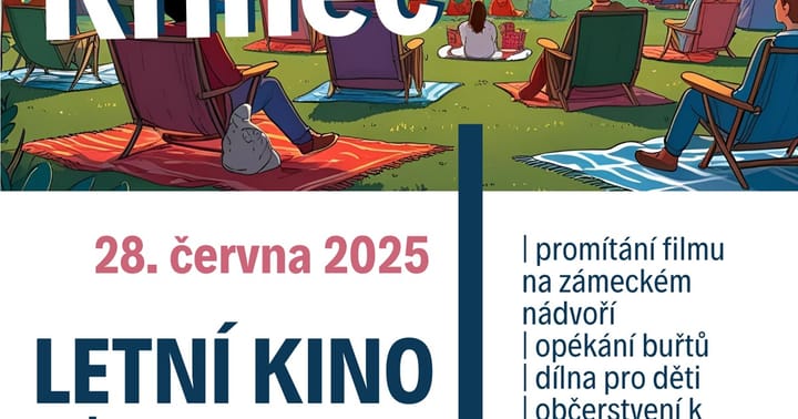 Letní kino na zámku Křinec - Ať žijí duchové