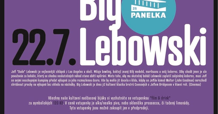 LETNÍ KINO & KULTOVKY na Panelce: Big Lebowski