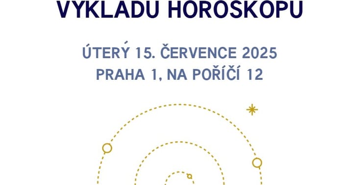 Večerní seminář výkladu horoskopu