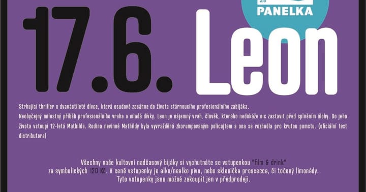 LETNÍ KINO & KULTOVKY na Panelce: Leon