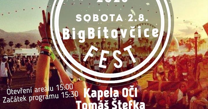 BigBítovčice Fest - Regionální minifestival