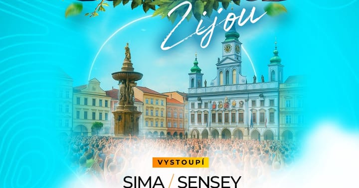 České Budějovice Žijou! Open Air MC FABRIKA