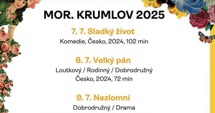 Filmové léto v Moravském Krumlově