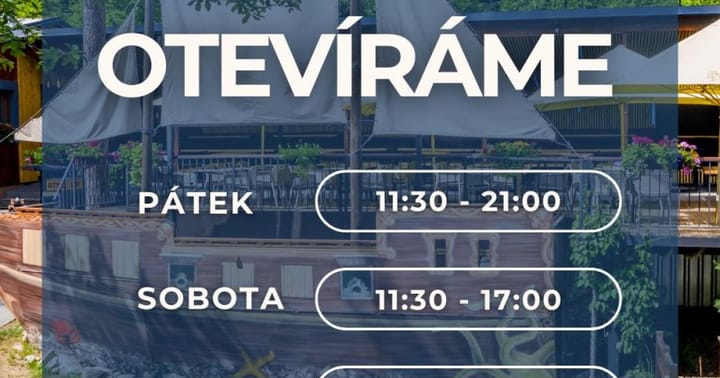 Zahájení sezóny U Karličky na Vranovské přehradě