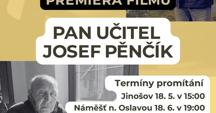 Josef pěnčík plakat
