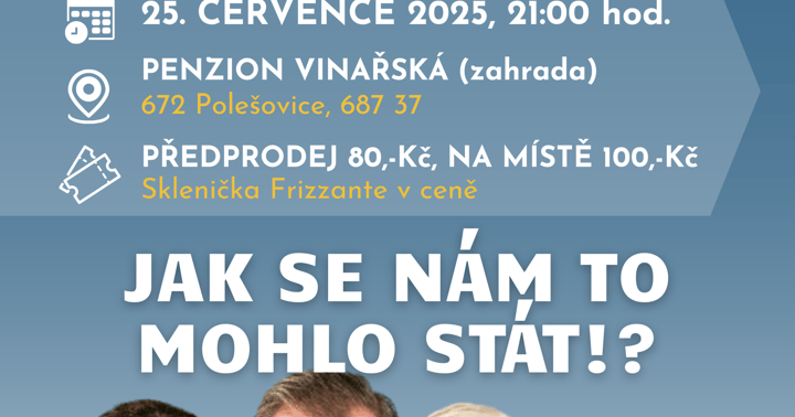 Letní kino ve Vinařství Vaďura Polešovice