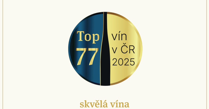 Galadegustace 27. ročníku soutěže TOP 77 vín v ČR 2025
