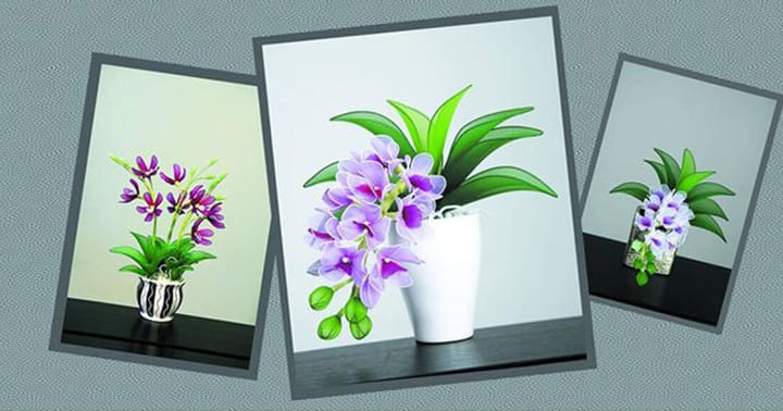 Soukromý kurz výroby květin z nylonu - Orchidej