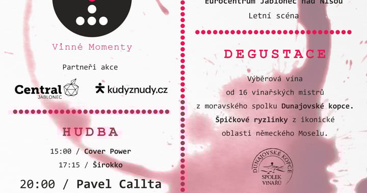 Vinné Momenty Live: Na vlnách vína & hudby
