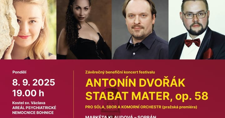 Dvořákův festival: Závěrečný koncert - Stabat Mater