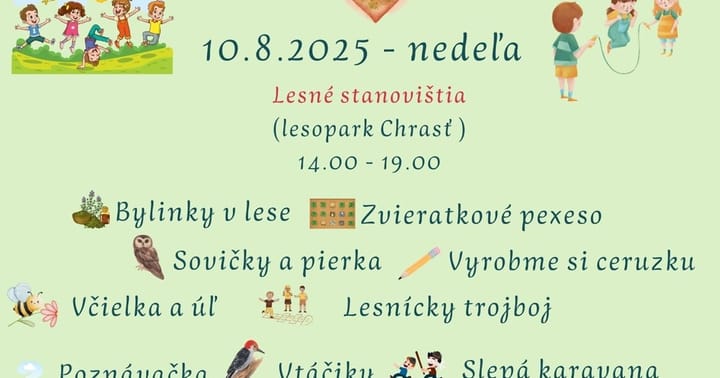 Deň Lesoparku 2025 - 14.00