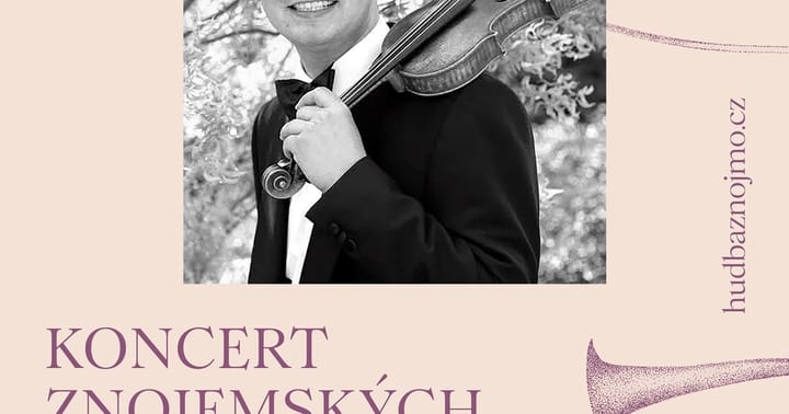 Koncert znojemských hudebníků - S LÁSKOU K HOUSLÍM