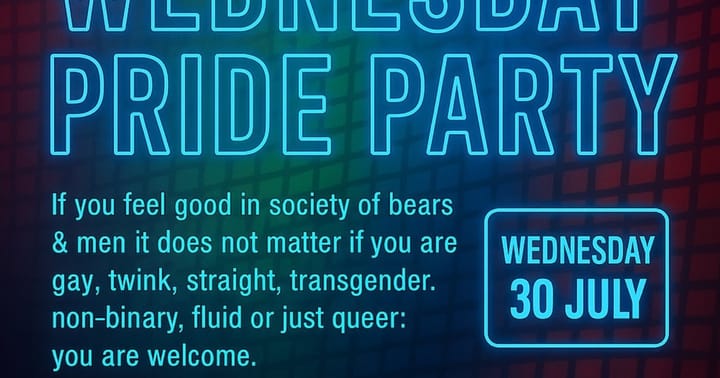 Bear Summer - Pride party
