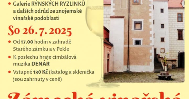 Zámecká vinařská romance 2025