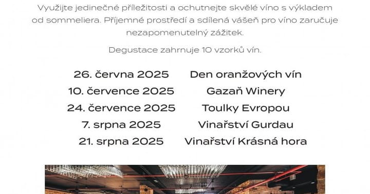 Čtvrtky s vinaři v Hotelu SAVANNAH