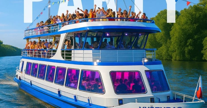 Welcome semester Boat Party x Brněnská přehrada