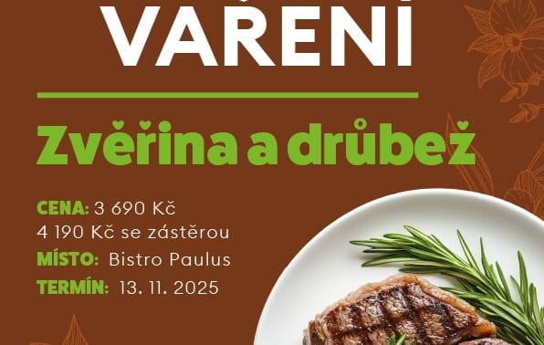 Škola vaření s Romanem Paulusem - Zvěřina a drůbež