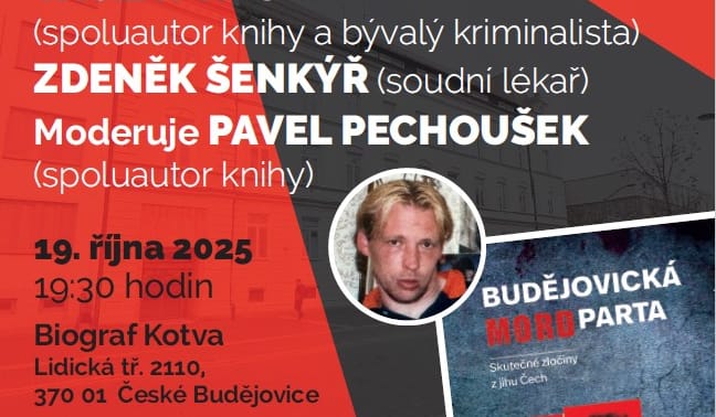 Talkshow ke knize Budějovická mordparta