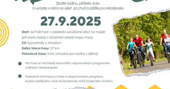 Cyklovýlet Miroslavskem