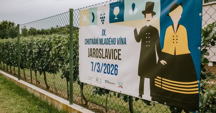 Chutnání mladého vína v Jaroslavicích
