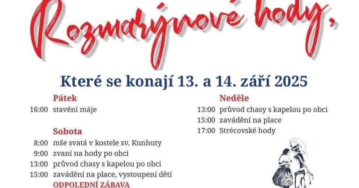 Rozmarýnové hody ve Vedrovicích
