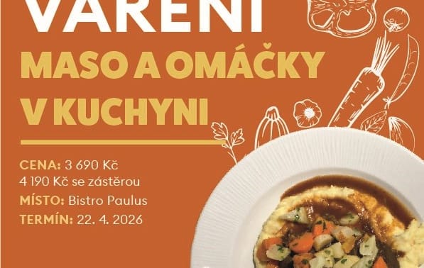 Škola vaření s Romanem Paulusem - Maso a omáčky v kuchyni