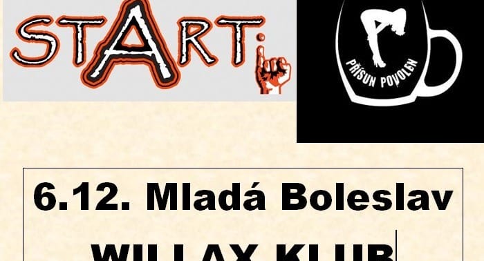 Vráťa Hošek + STARTi + Přísun povolen - Mladá Boleslav