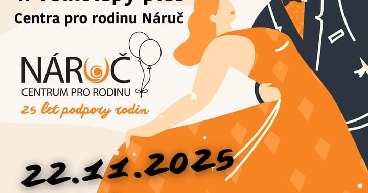PLESEJTE S NÁRUČÍ - 1. gala ples Centra pro rodinu Náruč